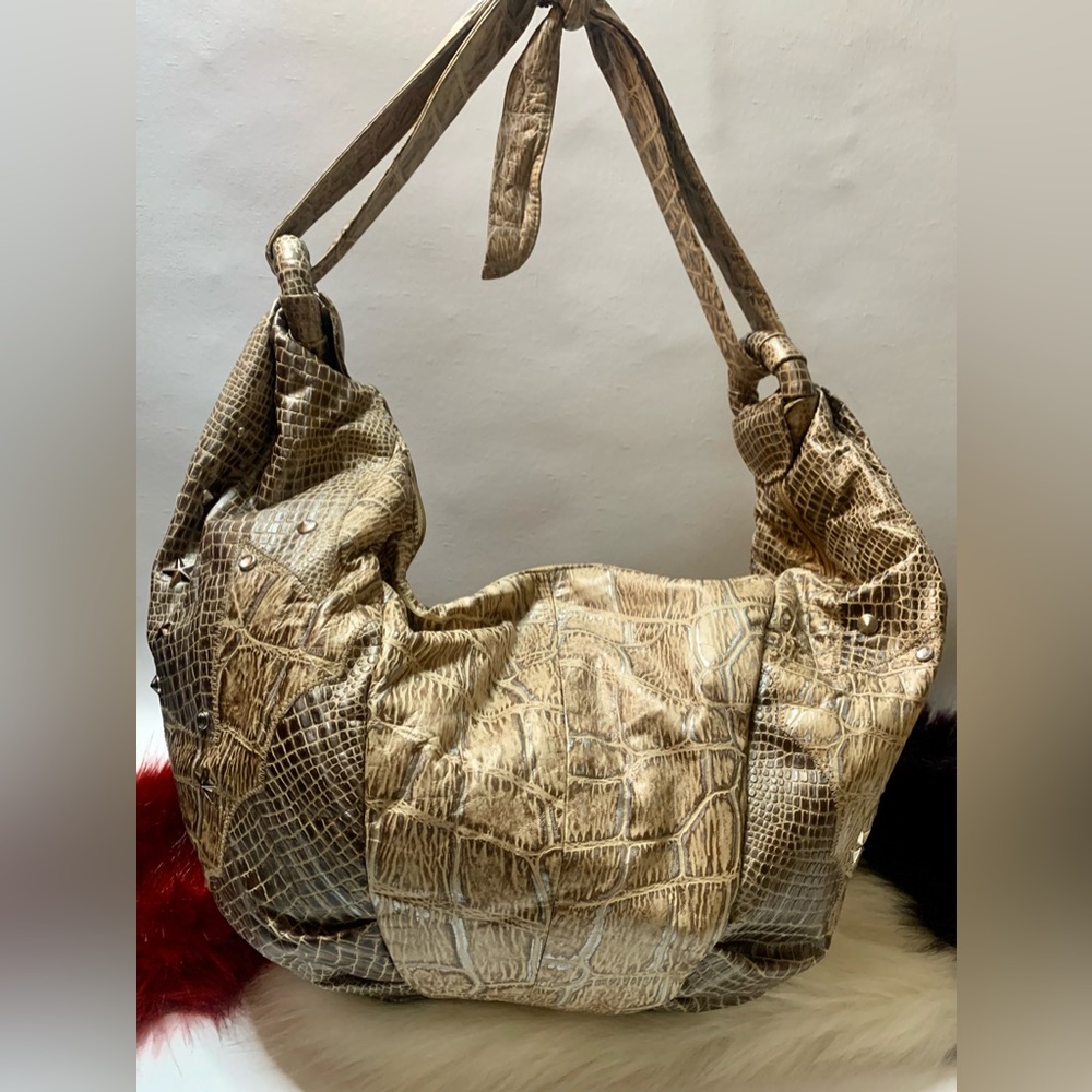 💎VIVA OF CALIFORNIA USA💎Snakeskin hobo,Large and beautiful bag.💎#VIVA